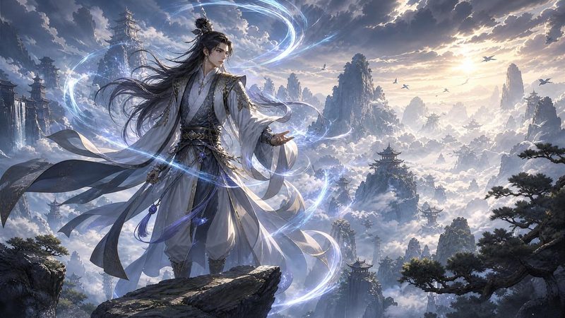 抖音风-仙道传说修仙动漫教程第十二集